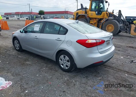 2015 Kia Forte Lx из США, поврежденный, VIN KNAFK4A69F5340335